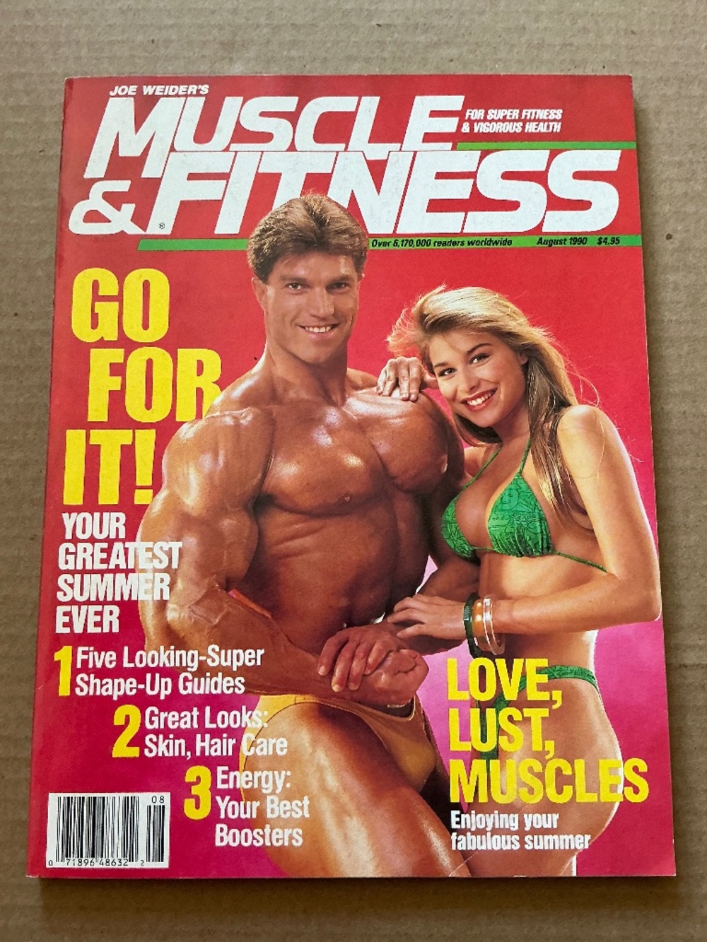 Joe Weider’s Muscle & Fitness Magazine August 1990